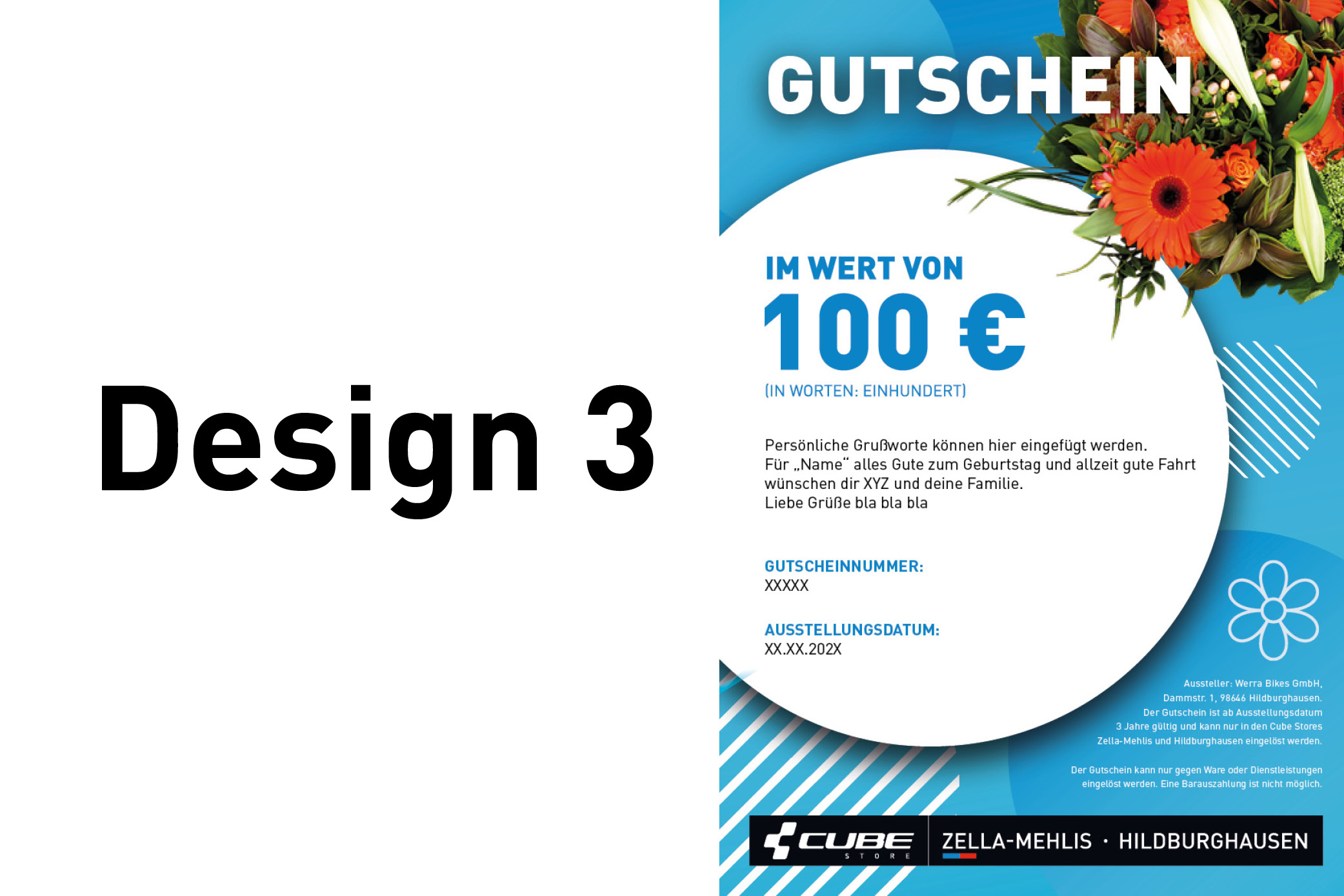 Cube Gutschein 100 Euro 
