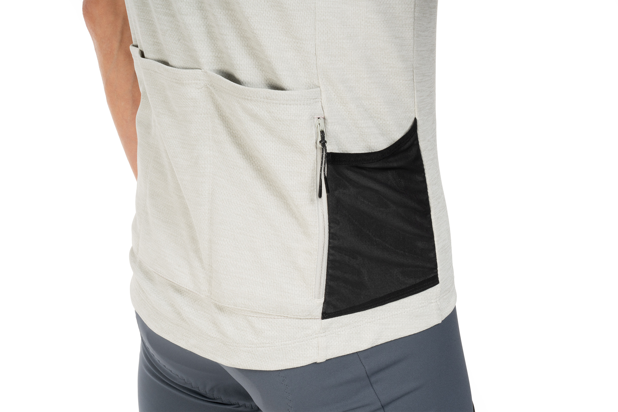 GRAVEL Trikot Full Zip CARGO kurzarm