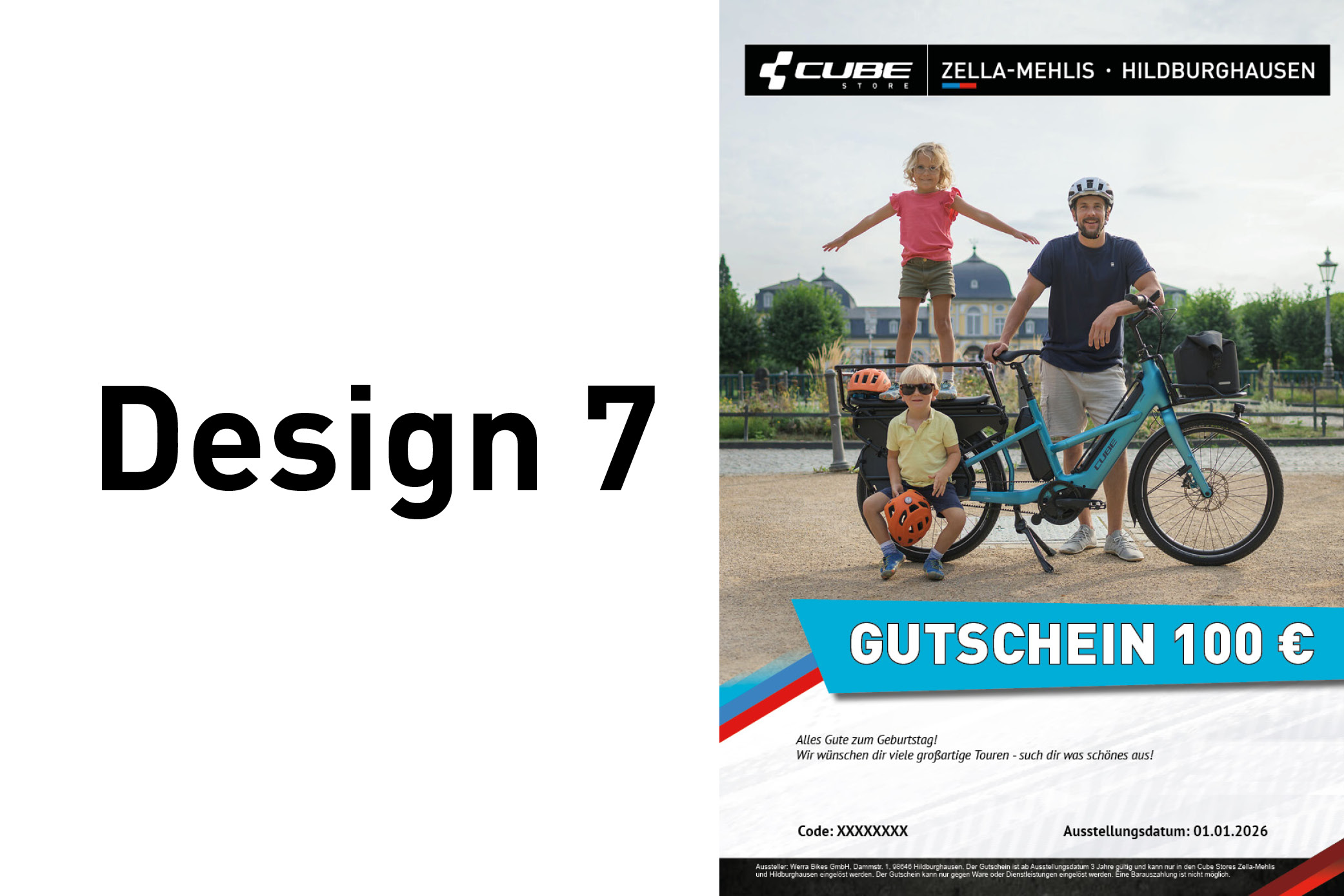 Cube Gutschein 100 Euro 