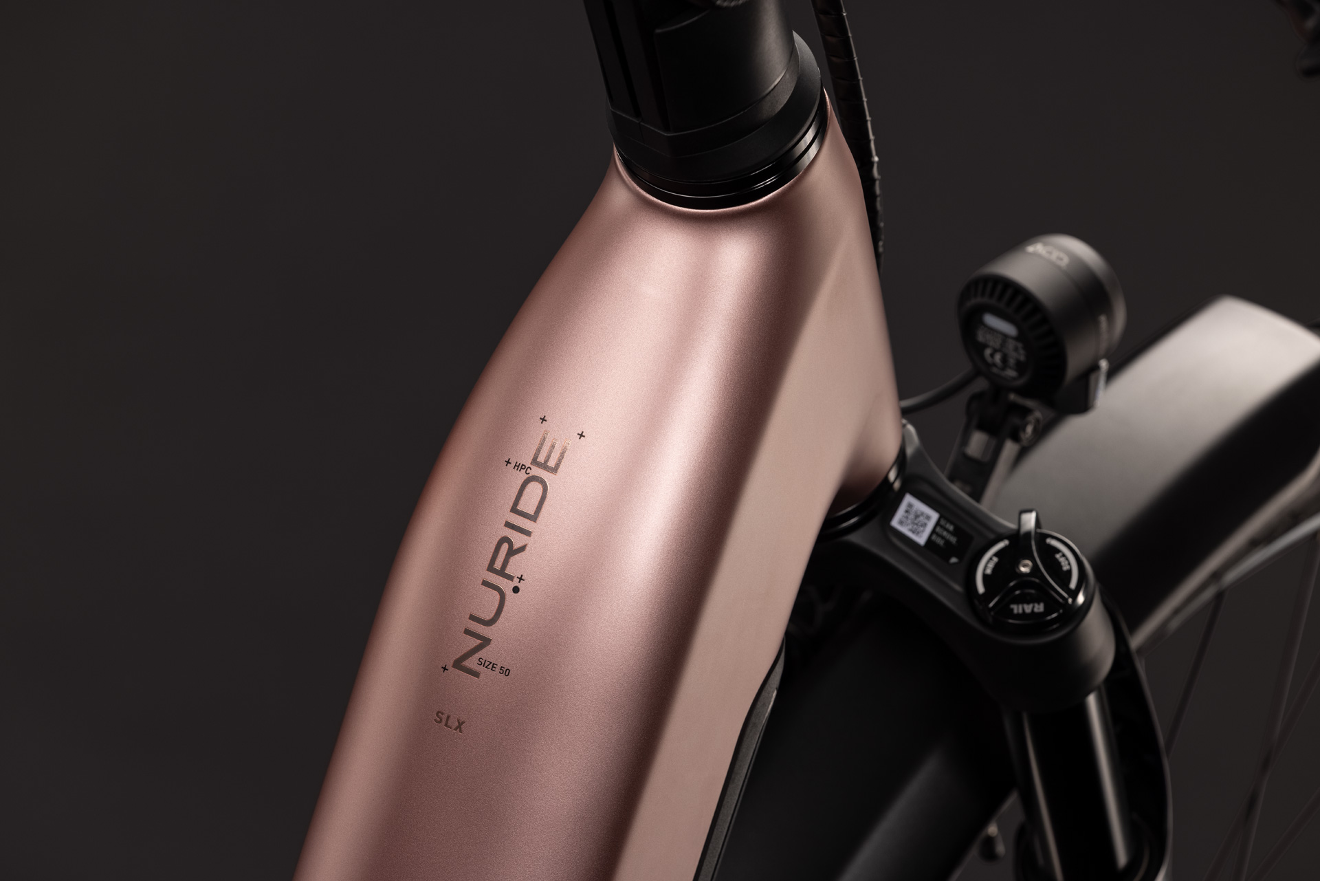 Nuride Hybrid ONE11 HPC SLX 800 mauve´n´black (Easy Entry)