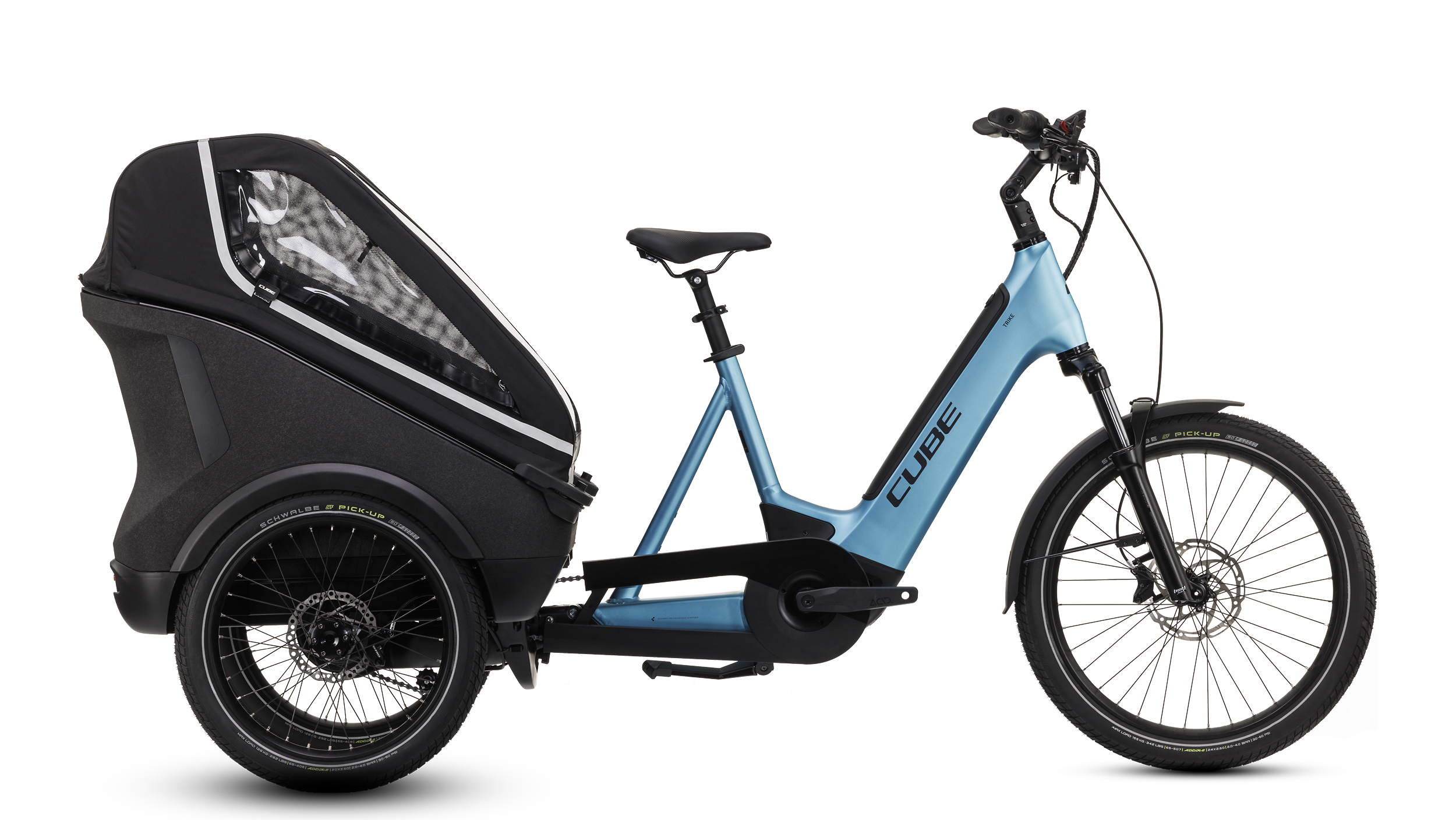 Trike Family Hybrid 1500 blue´n´reflex