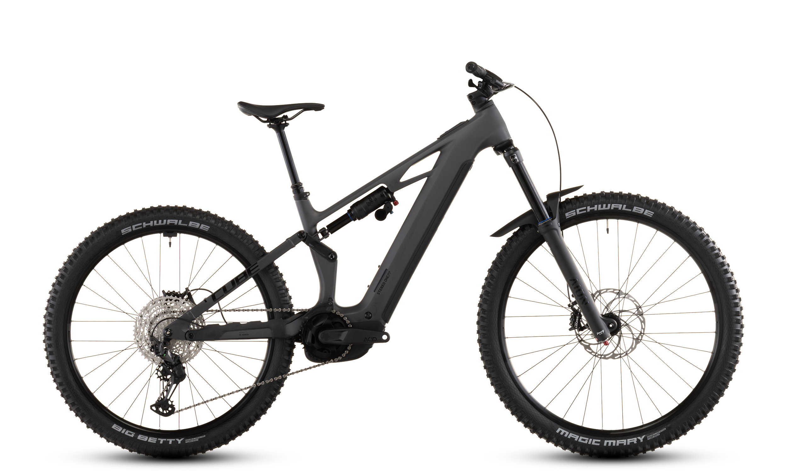 Stereo Hybrid ONE77 HPC Race 800 irongrey´n´black