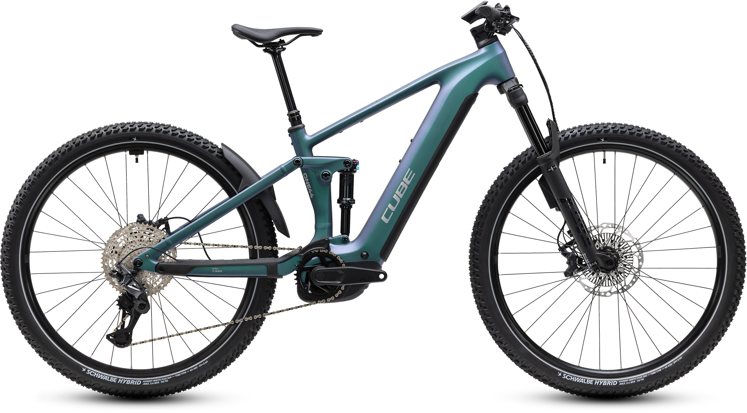 Stereo Hybrid ONE44 SLX 800 smaragdgrey´n´chrome