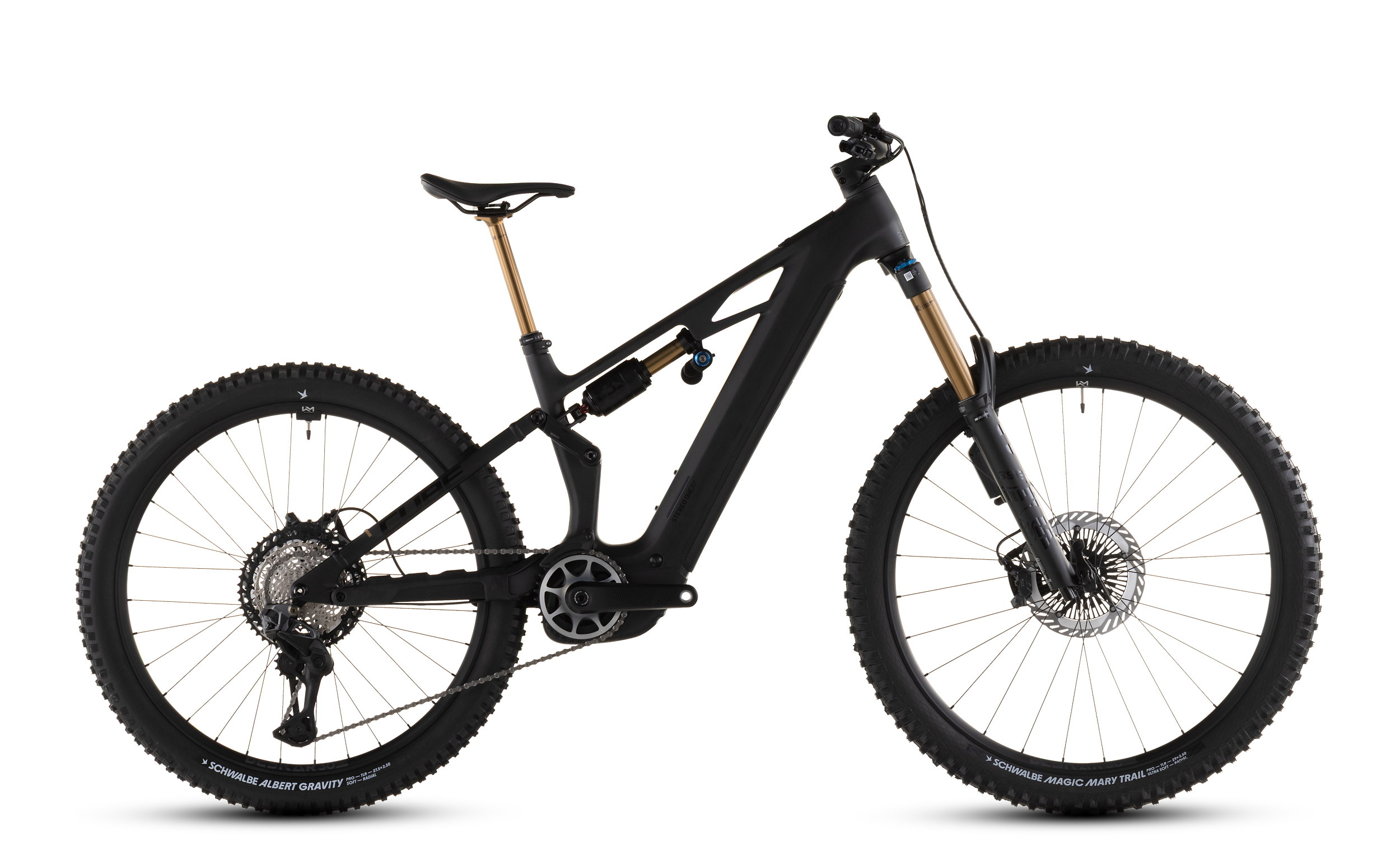 Stereo Hybrid ONE77 HPC AT 800 carbon´n´gold