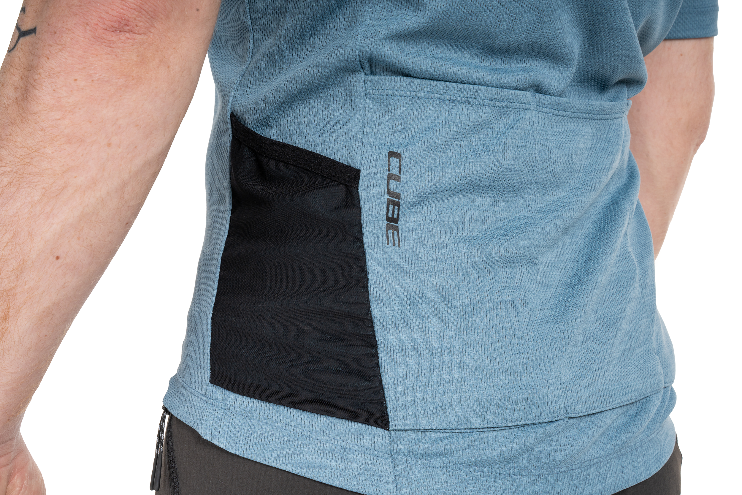 GRAVEL Trikot Full Zip CARGO kurzarm