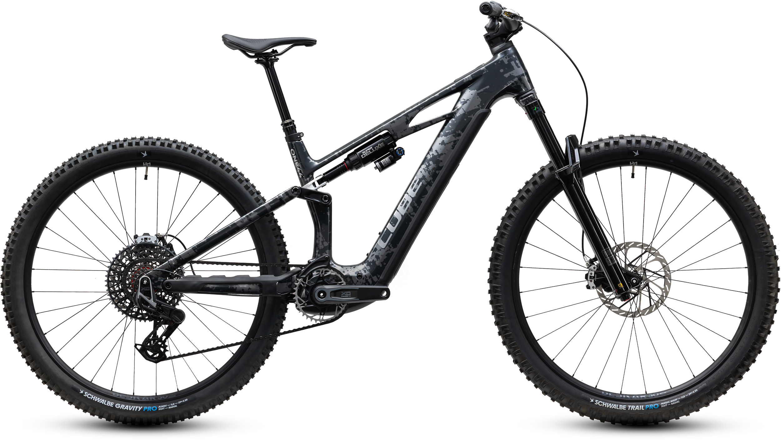 Stereo Hybrid ONE44 HPC Super TM 800 graphiteglitch´n´grey