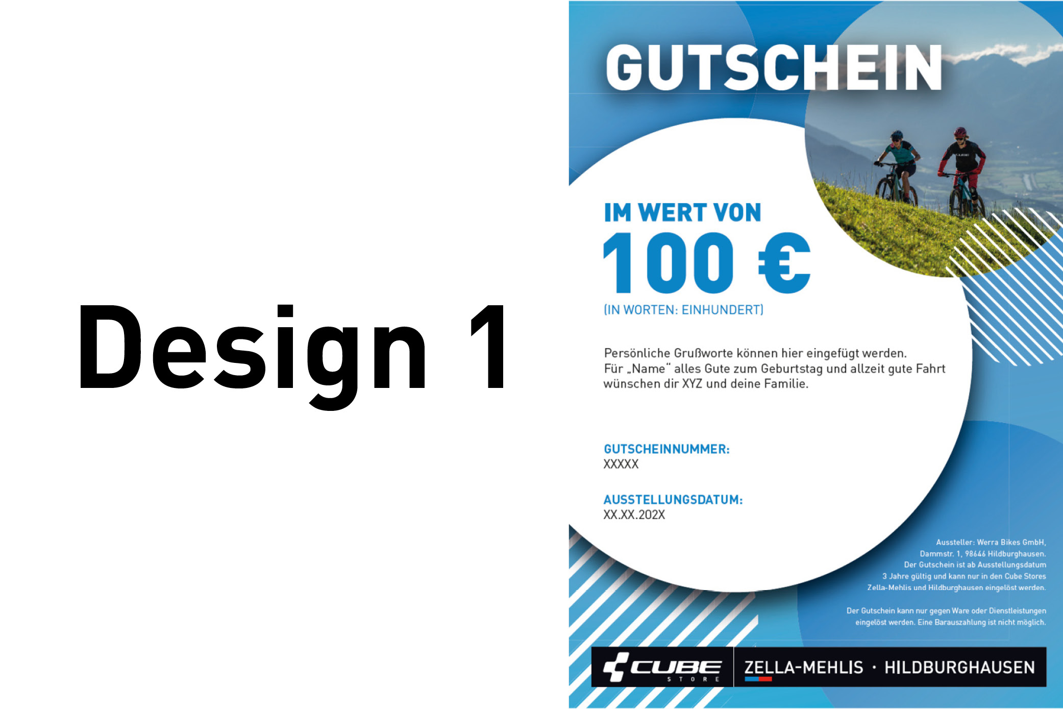 Cube Gutschein 100 Euro 