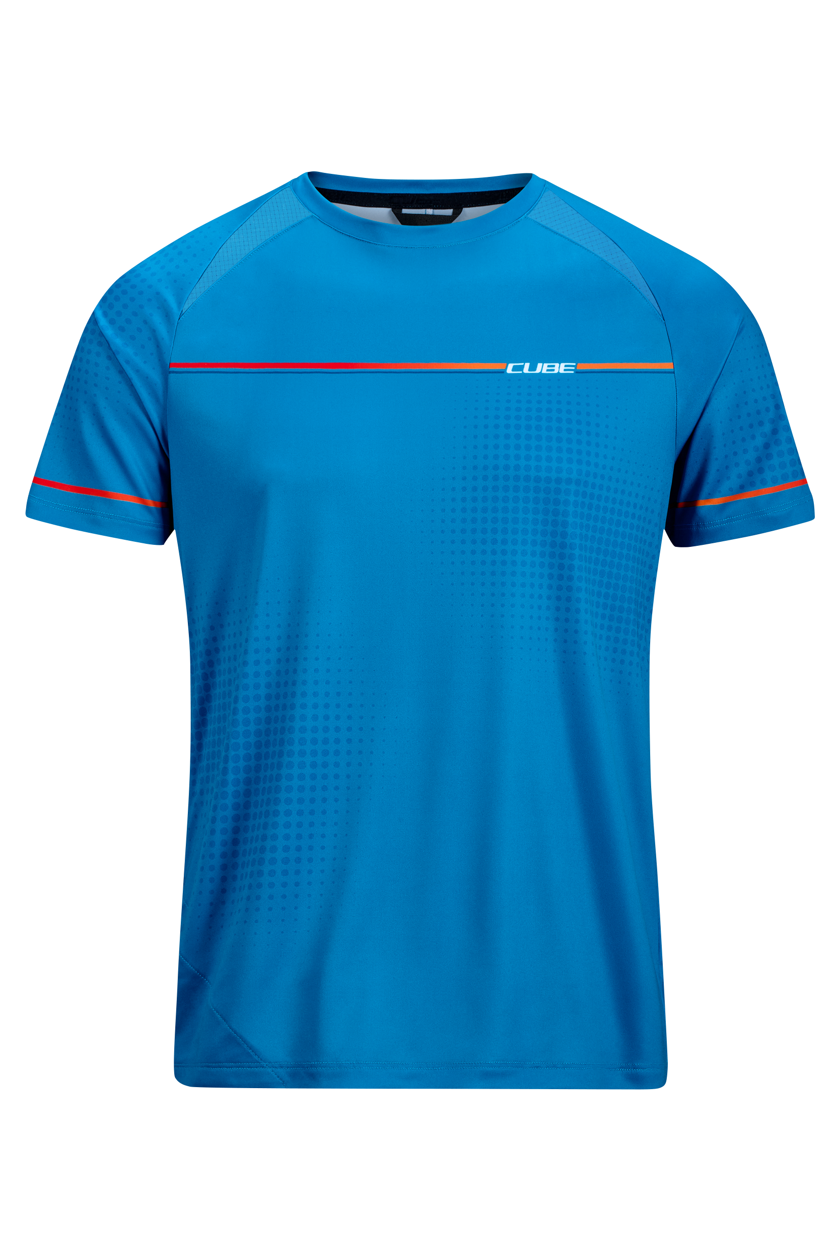 Rundhalstrikot Tech TEAMLINE kurzarm