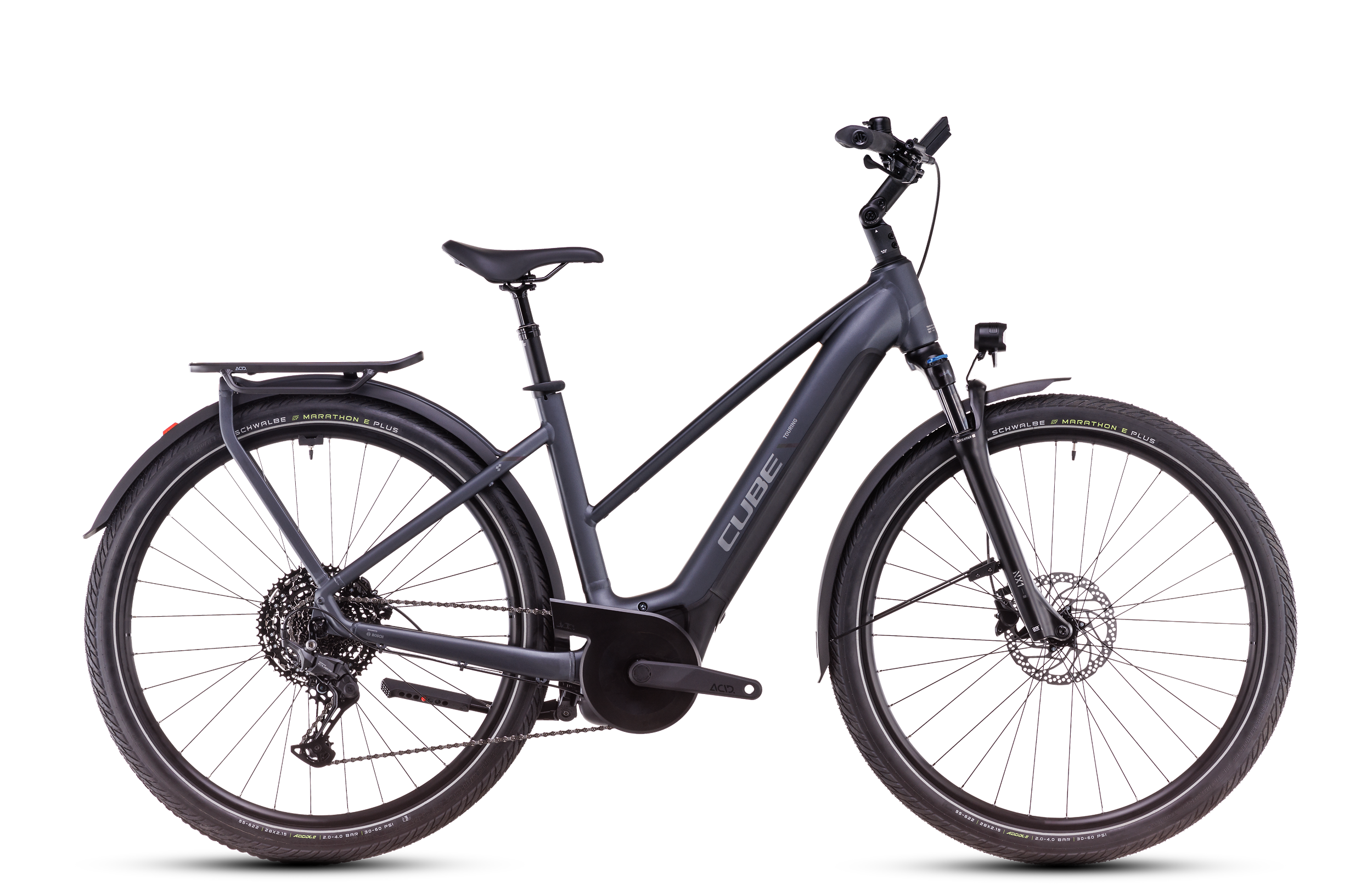 Touring Hybrid Pro 625 metallicgrey´n´chrome (Trapez)