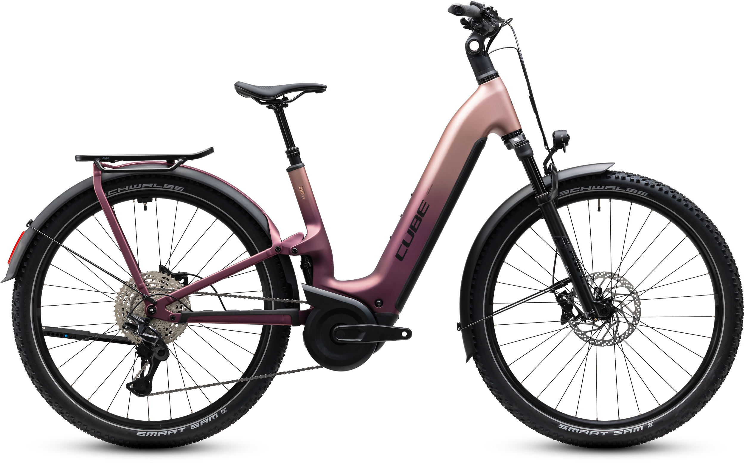 Nuride Hybrid ONE11 HPC SLX 800 mauve´n´black (Easy Entry)
