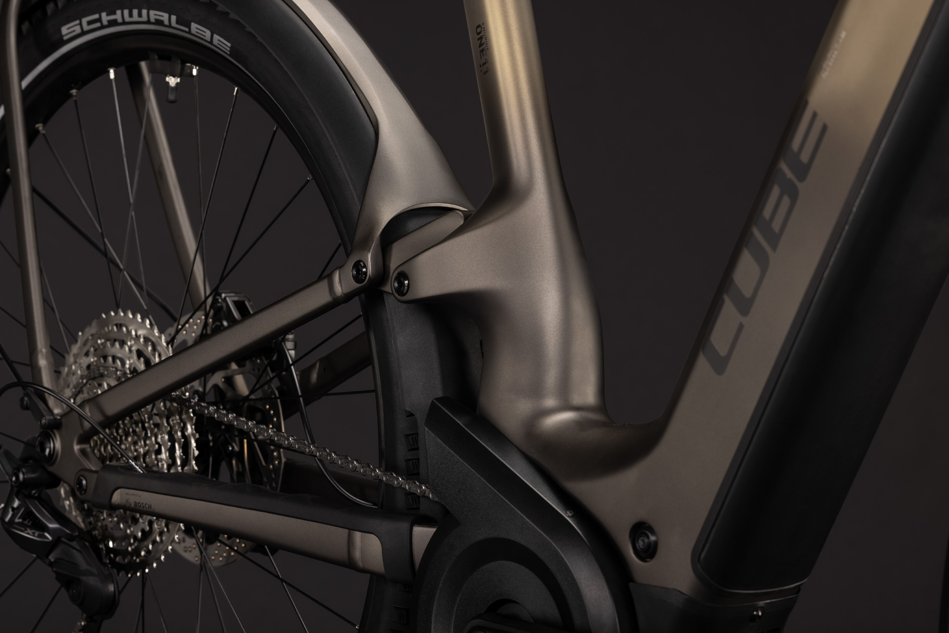 Nuride Hybrid ONE11 HPC SLX 800 goldenbrown´n´black (Easy Entry)