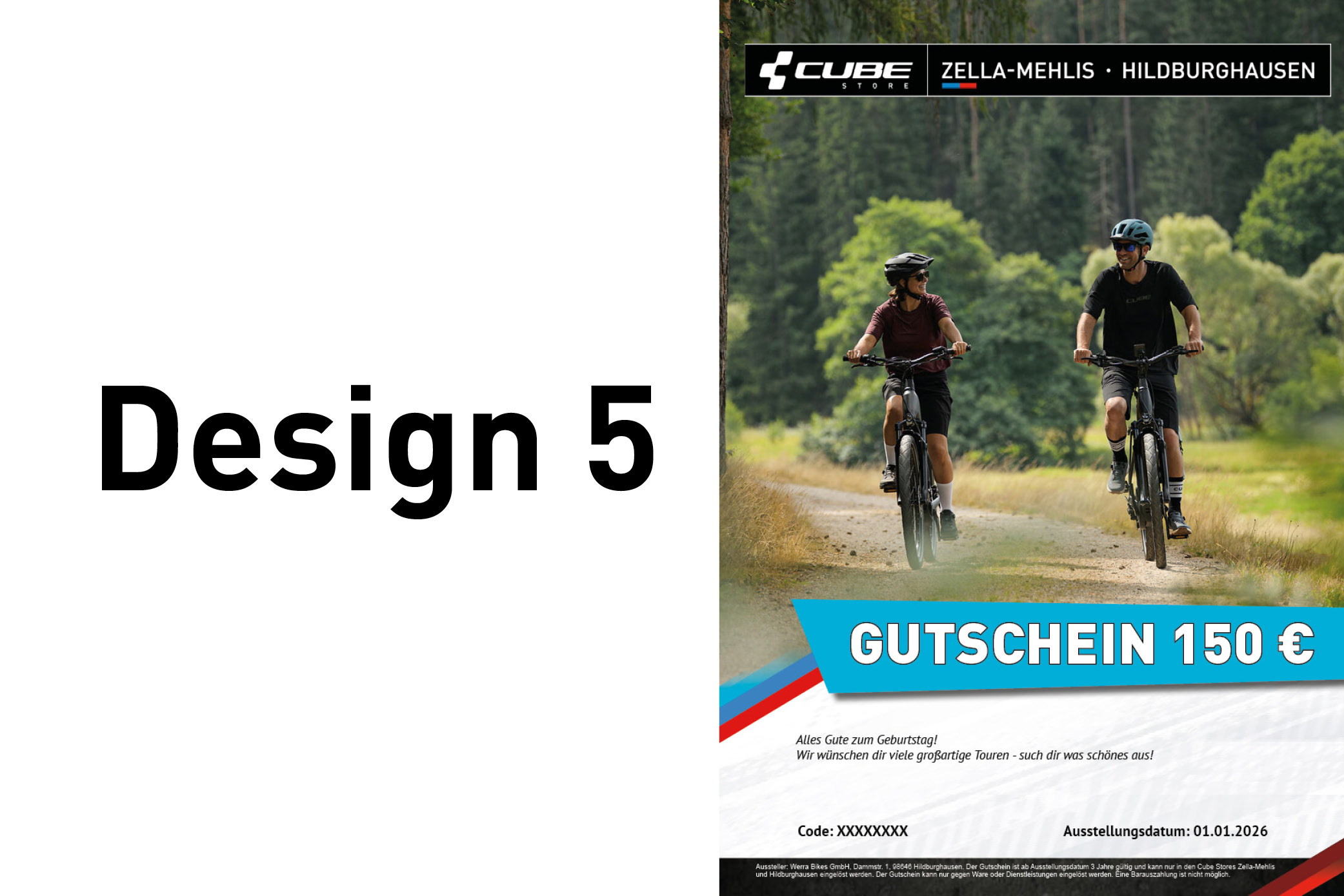 Cube Gutschein 150 Euro