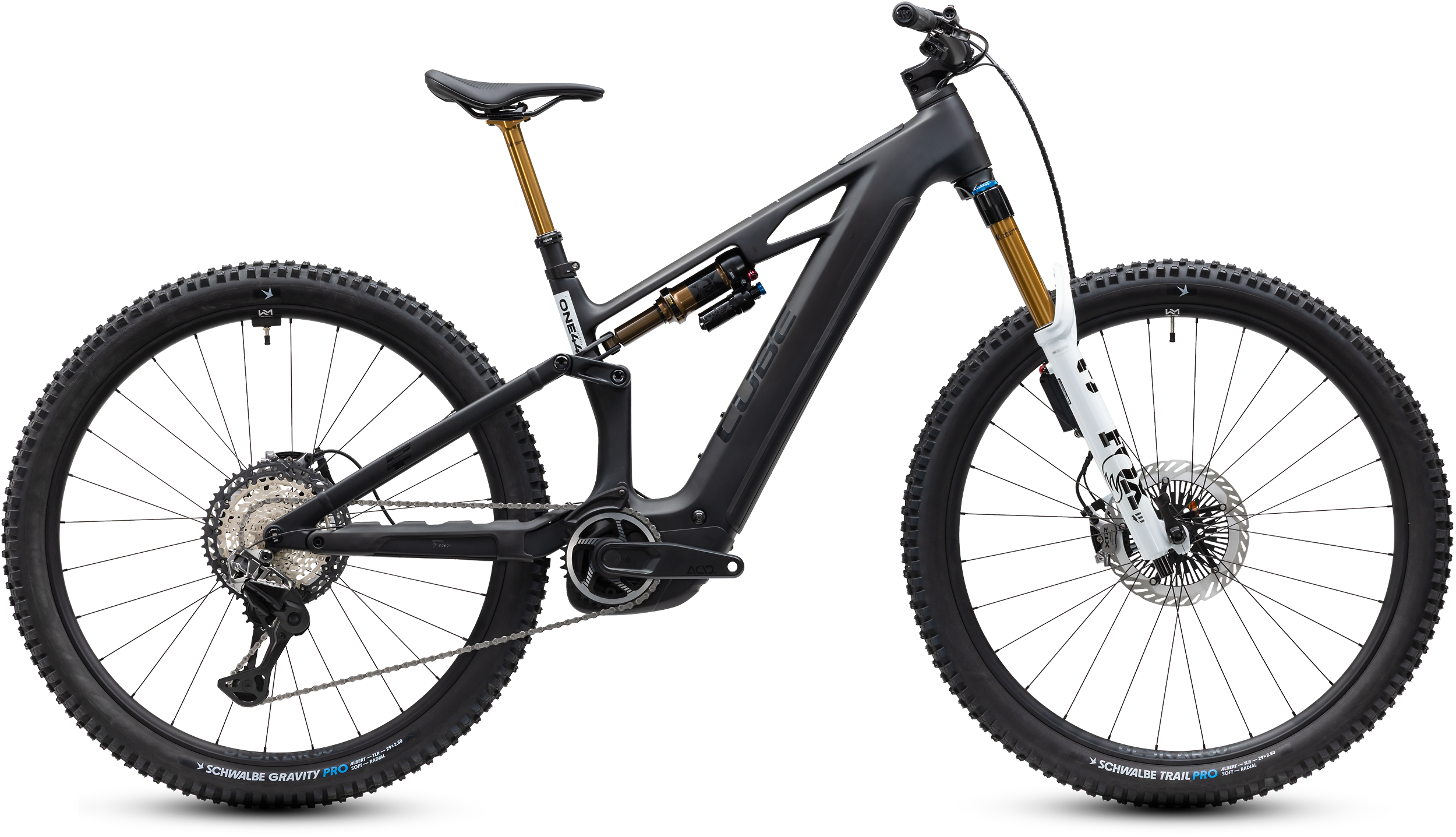 Stereo Hybrid ONE44 HPC AT 800 carbon´n´white