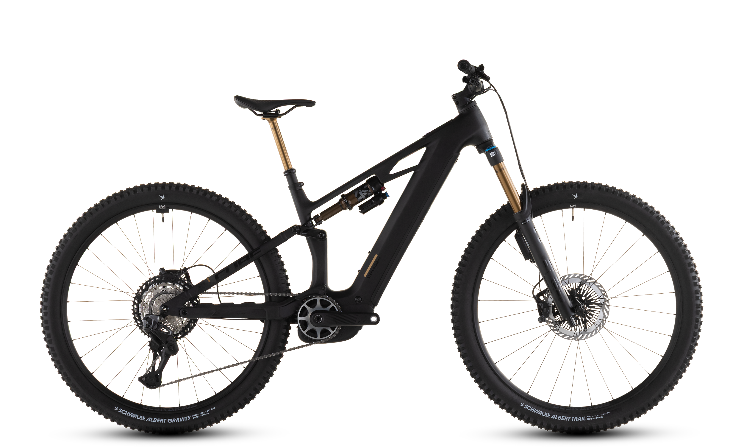 Stereo Hybrid ONE44 HPC AT 800 carbon´n´gold