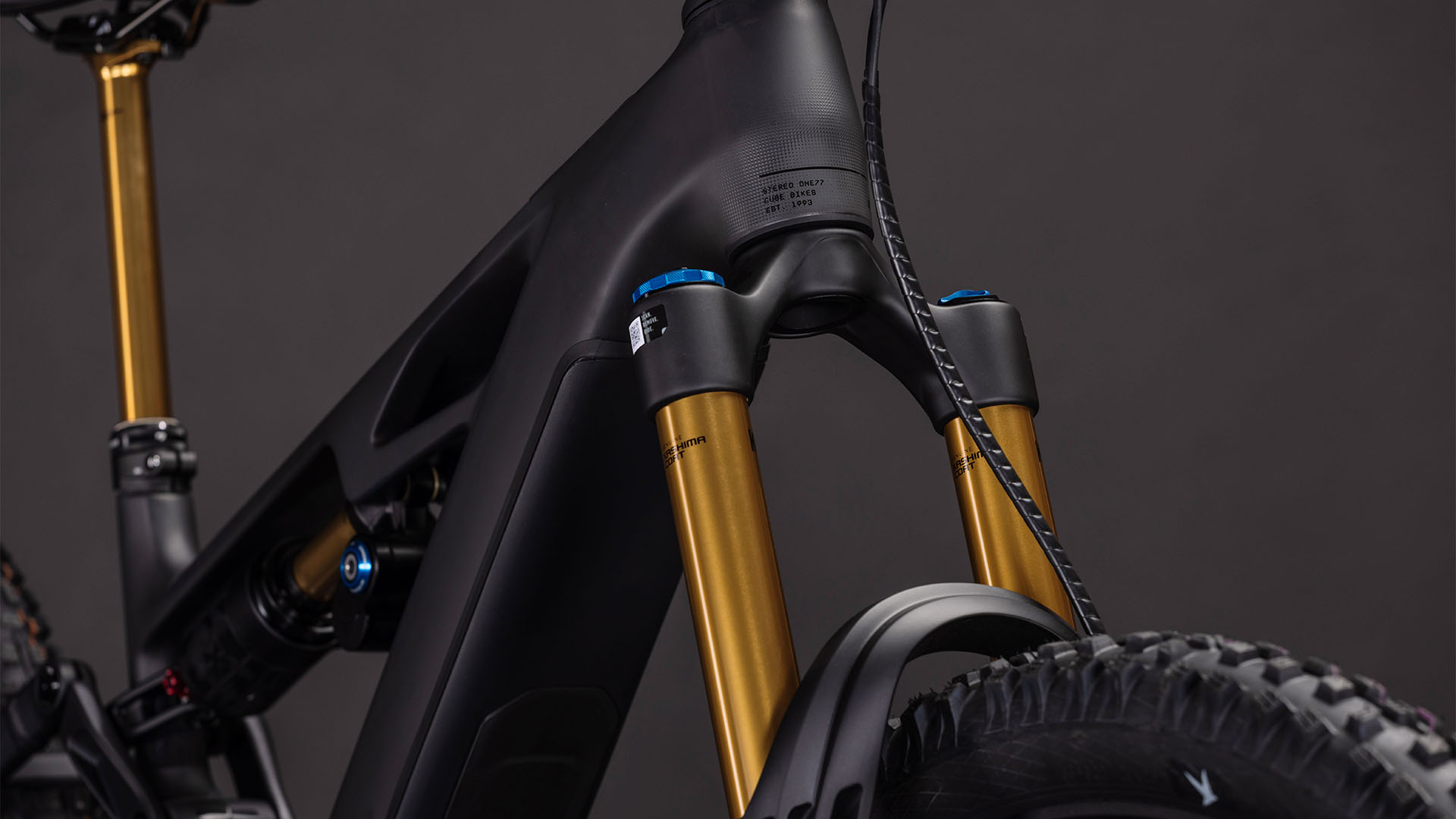 Stereo Hybrid ONE77 HPC AT 800 carbon´n´gold