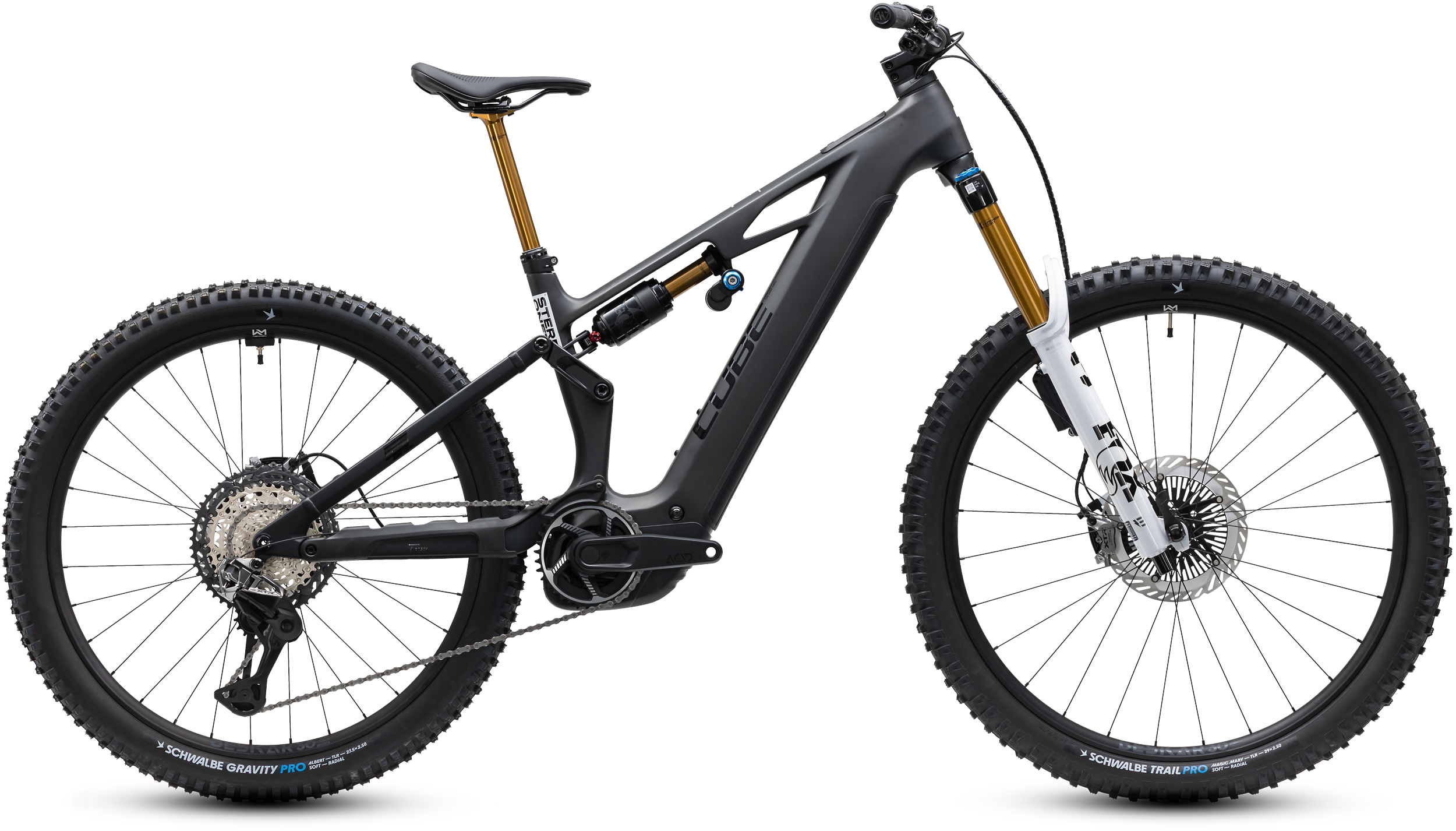 Stereo Hybrid ONE77 HPC AT 800 carbon´n´white